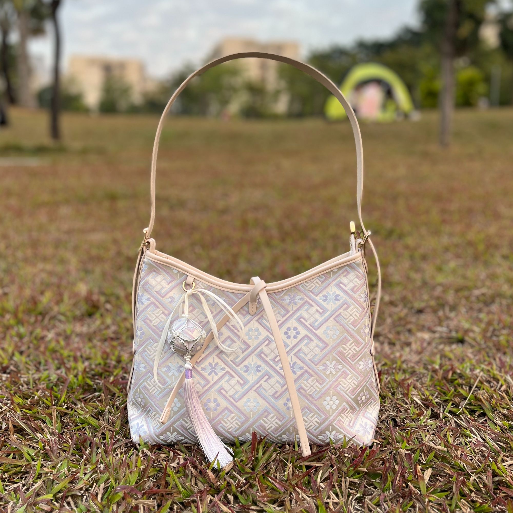 【广西壮锦博物馆】联名款，龙须包，壮锦包包上班上学专用，新款爆款