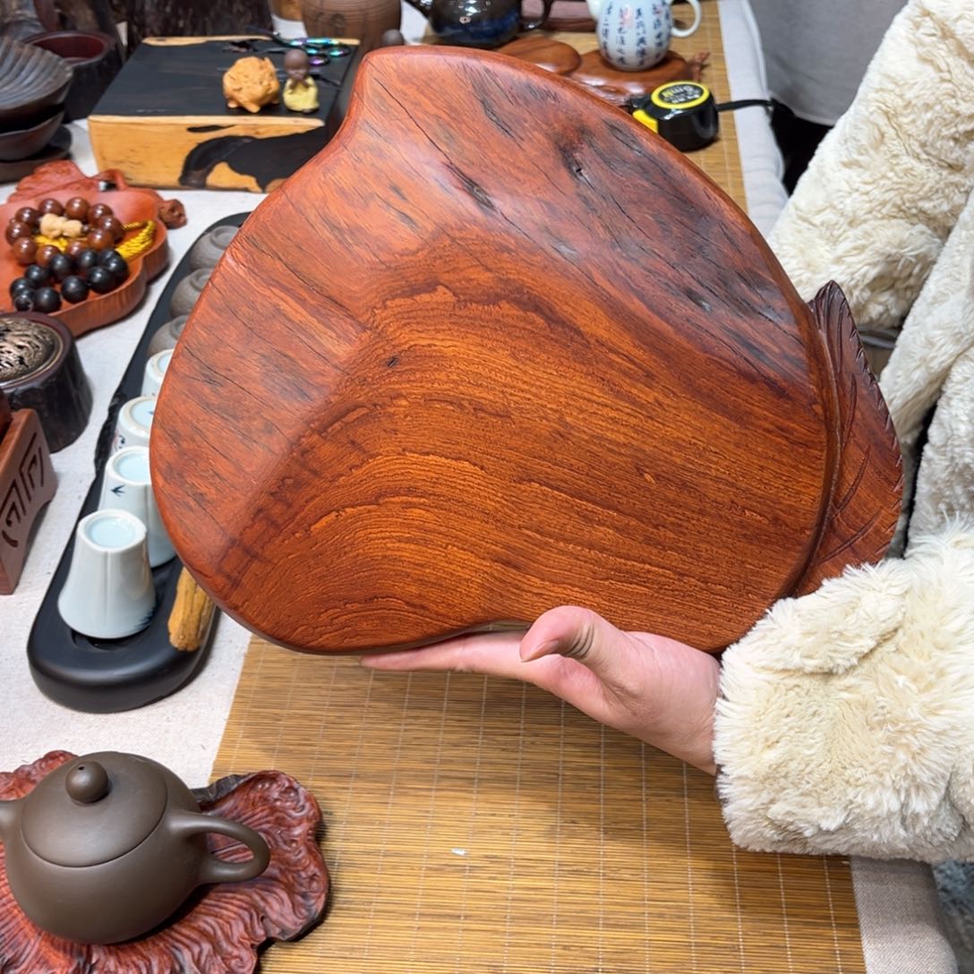 缅甸花梨爱心干泡