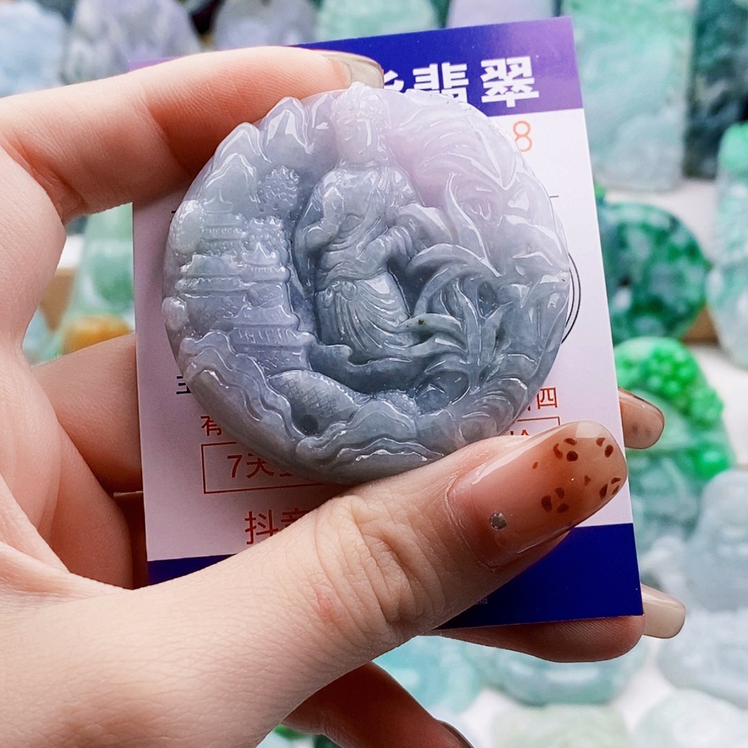 吊坠(不含链)未镶嵌翡翠