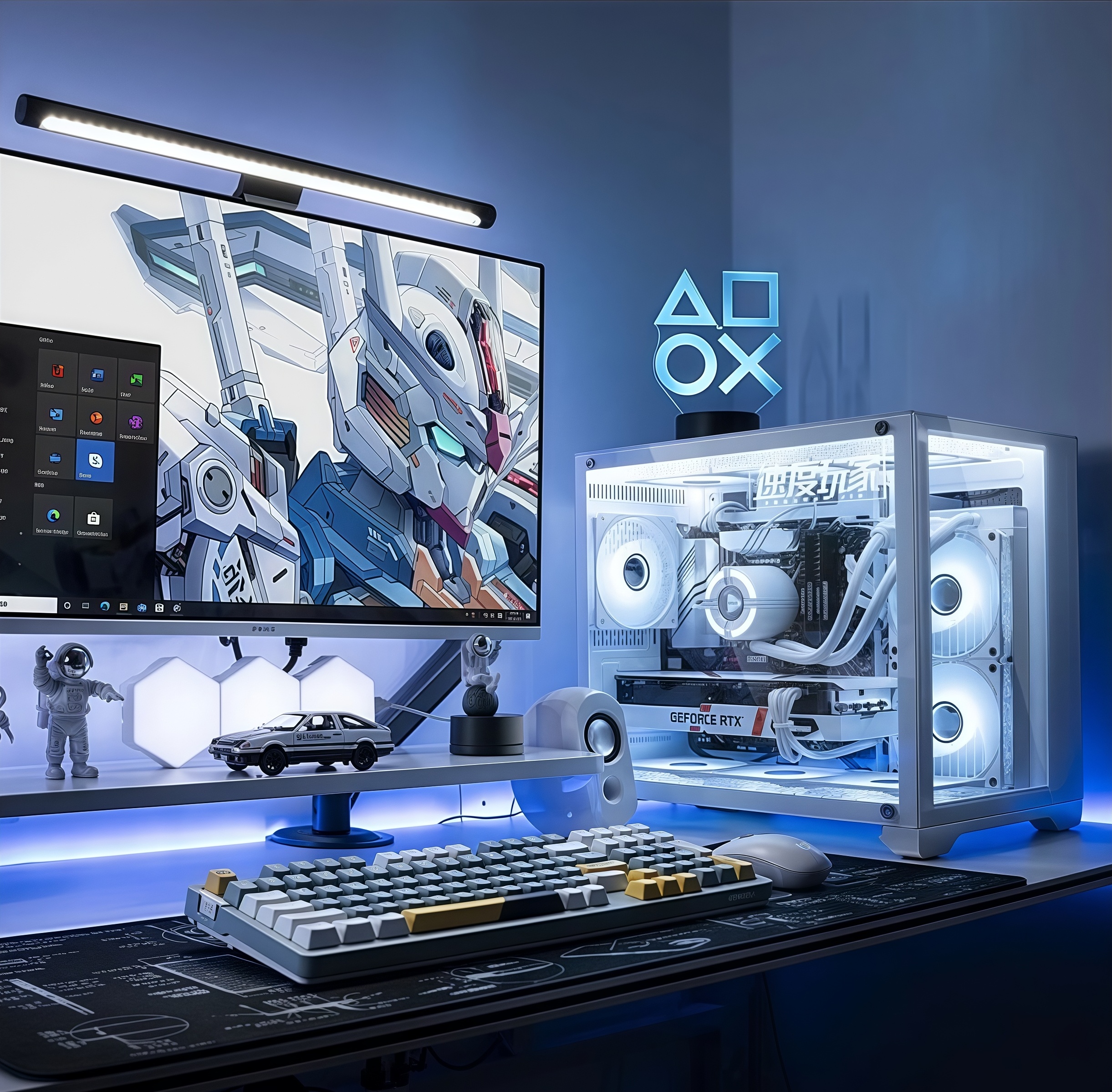 【3号爆款】悟空/三角洲/pubg畅玩高颜值电竞台式高性能DIY组装机