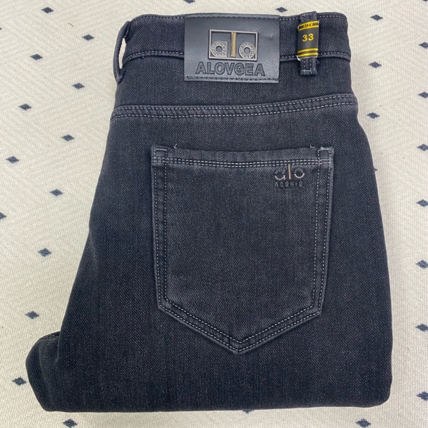 8067#新款男士加绒加厚牛仔裤