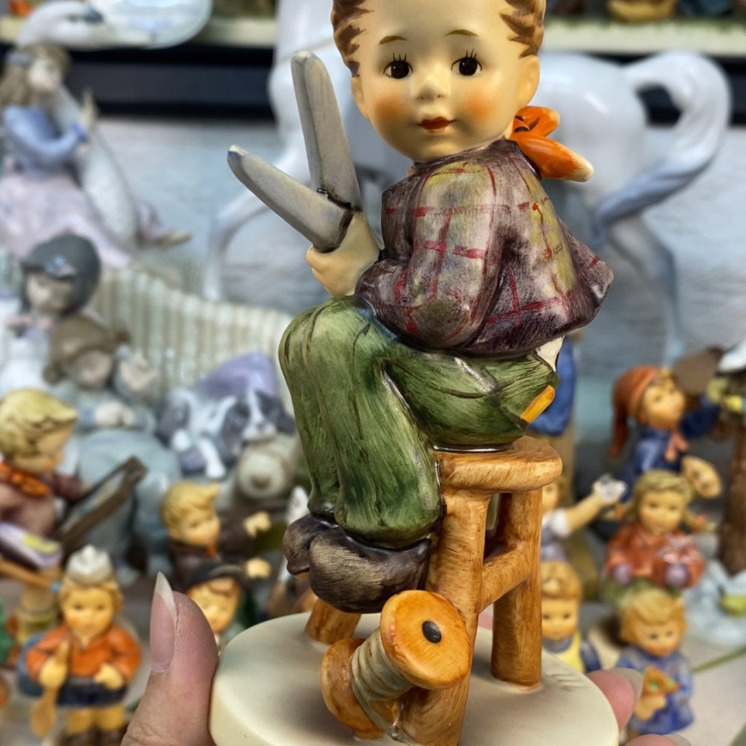 瓷片欧美中古美物摆件