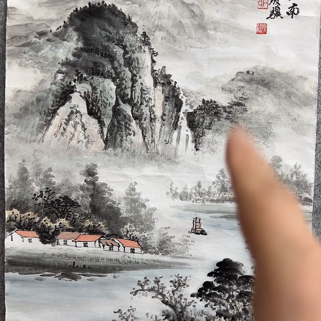 书法石庆骥国画作品