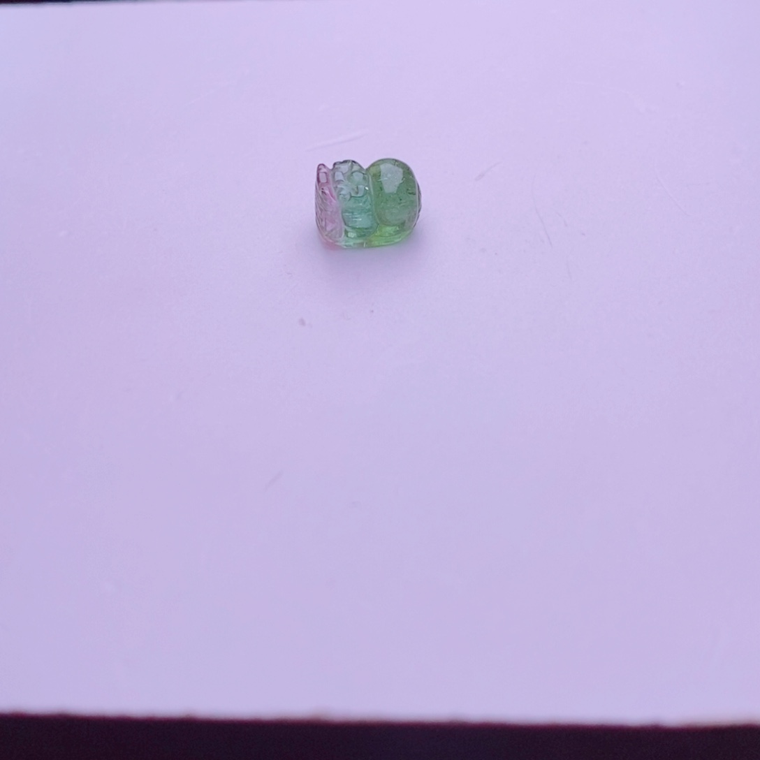 未镶嵌裸珠m碧玺貔貅