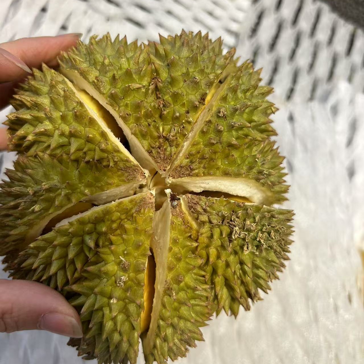 金枕榴莲，4斤装，新鲜榴莲榴莲同城配，核小甲仑泰国