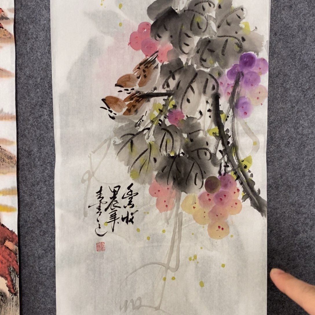 国画纯手绘国画画芯作品12