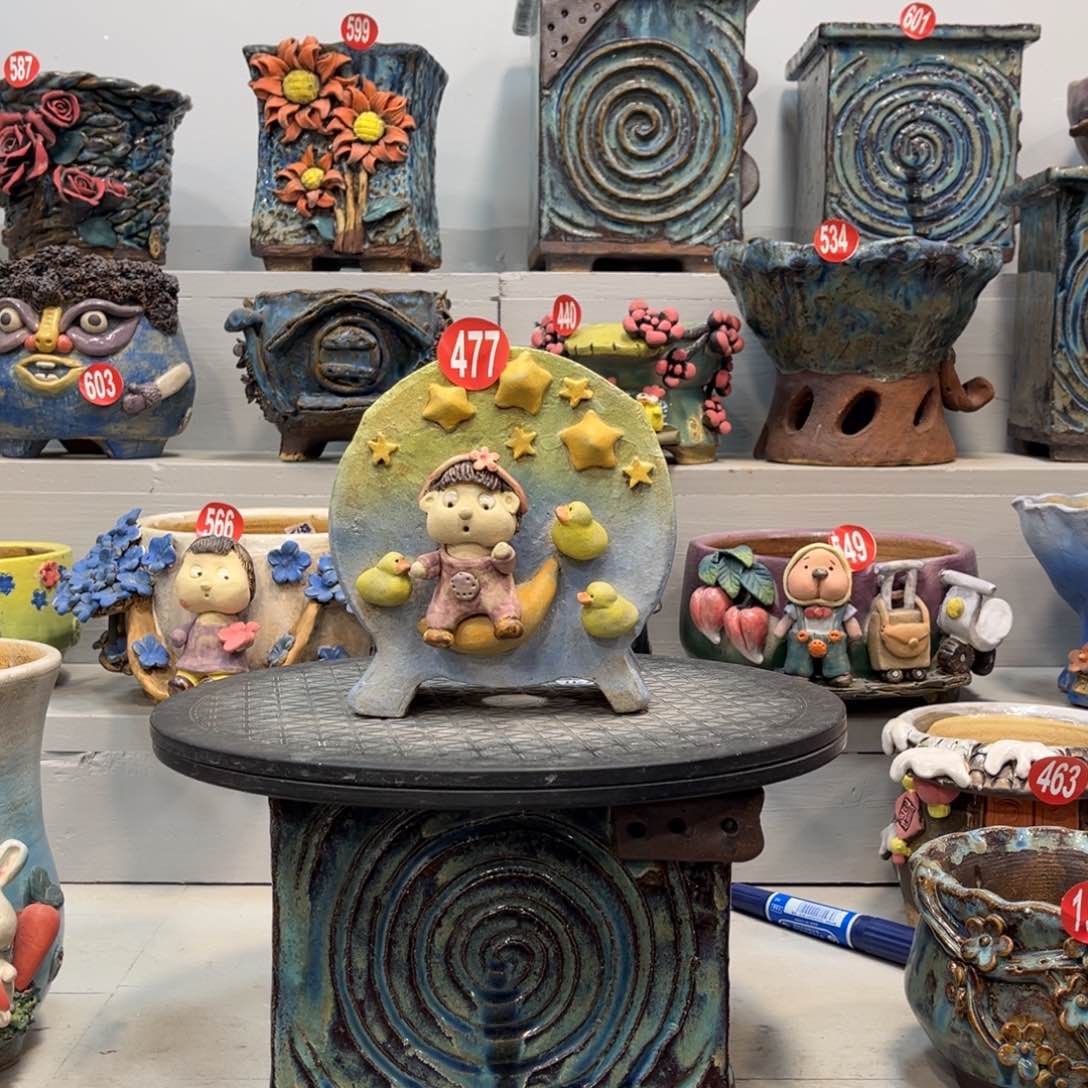 陶瓷微瑕477 号陶然花器新年福利