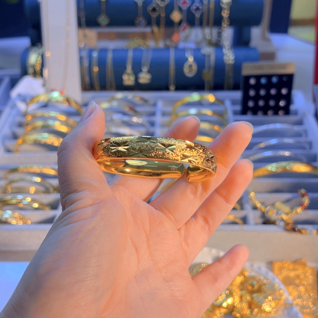 铜合金55圈口满天星➕碎冰