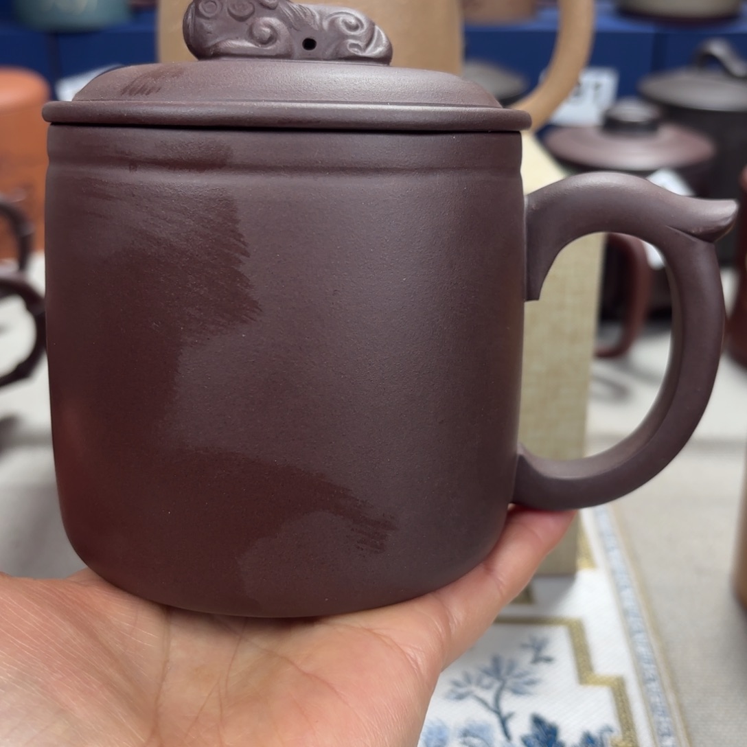 紫砂茶杯紫砂盖杯