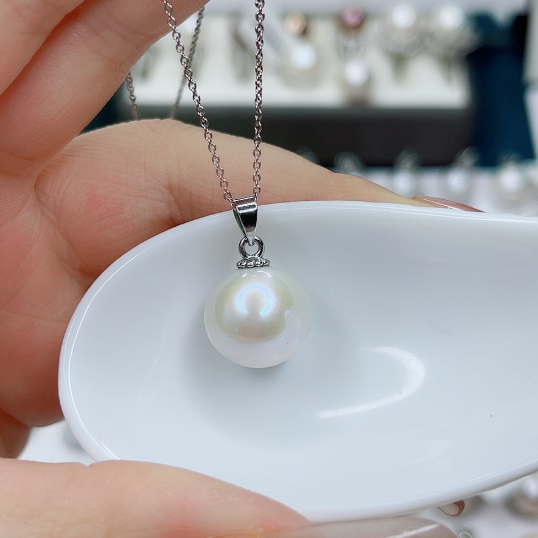 淡水珍珠合金吊坠(赠链)