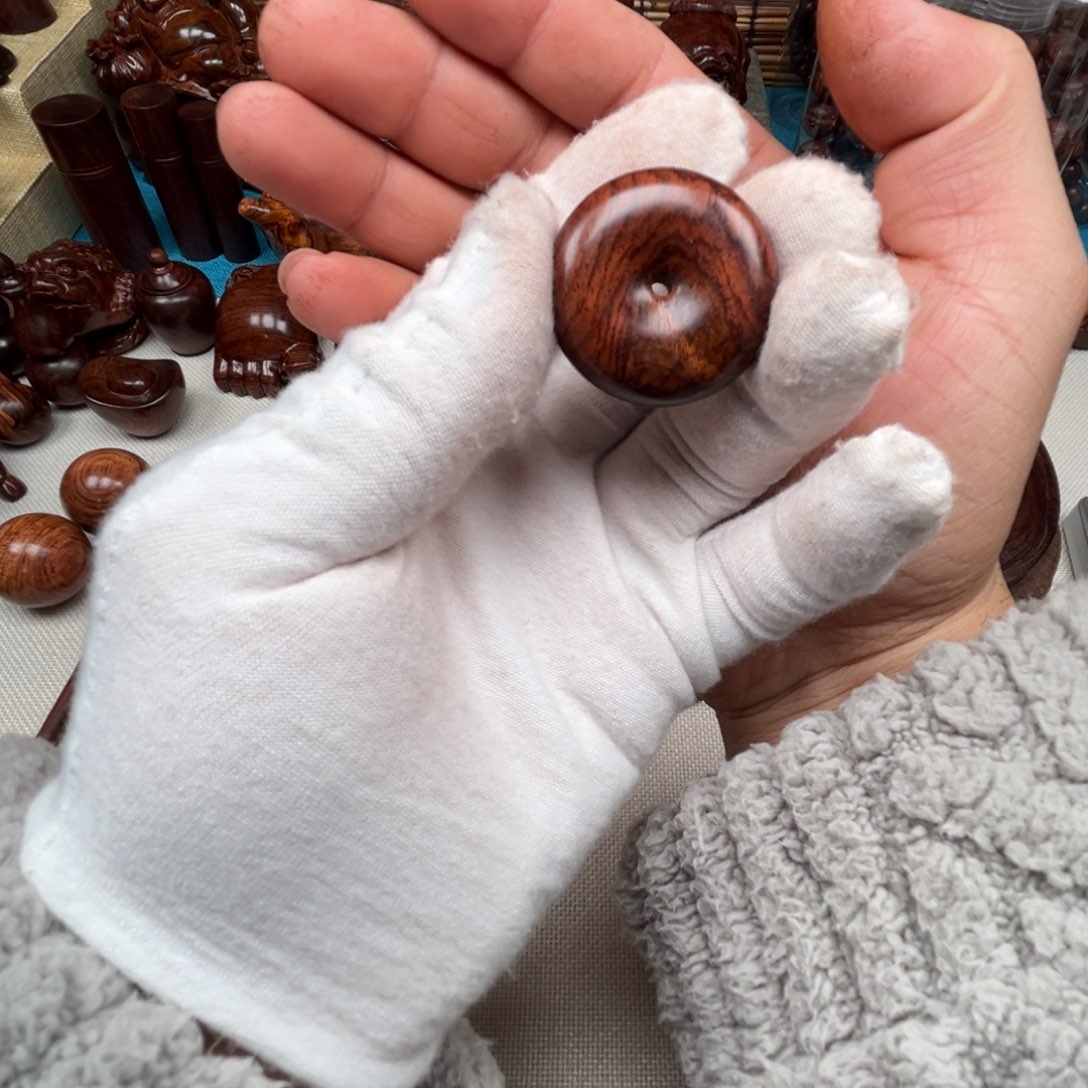 黄花梨/降香黄檀把件平安扣……