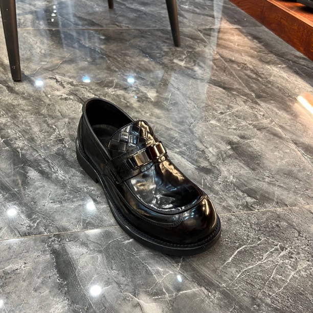 纯皮商务休闲男鞋小一码拍