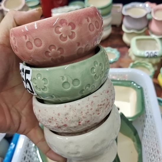 微瑕陶瓷盆12包邮