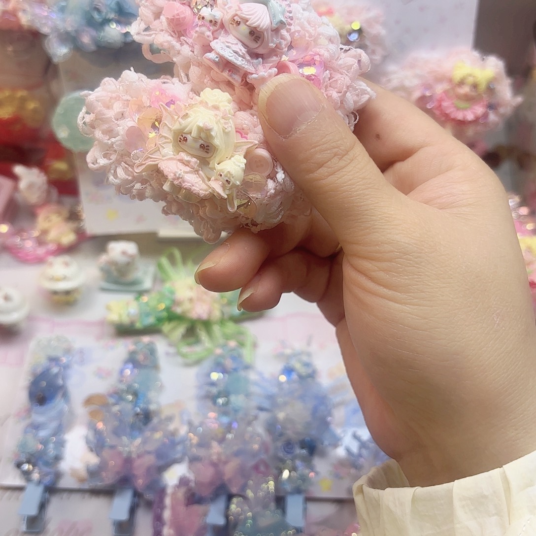 非金属小宝贝可爱小发夹
