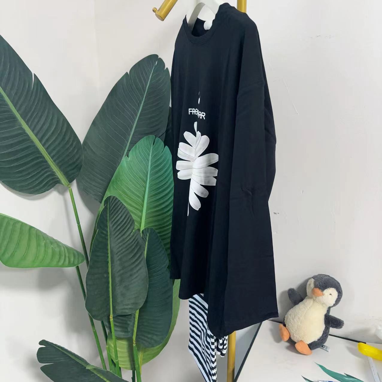 大庆仓 小雏菊长袖家居服套装 库位V395