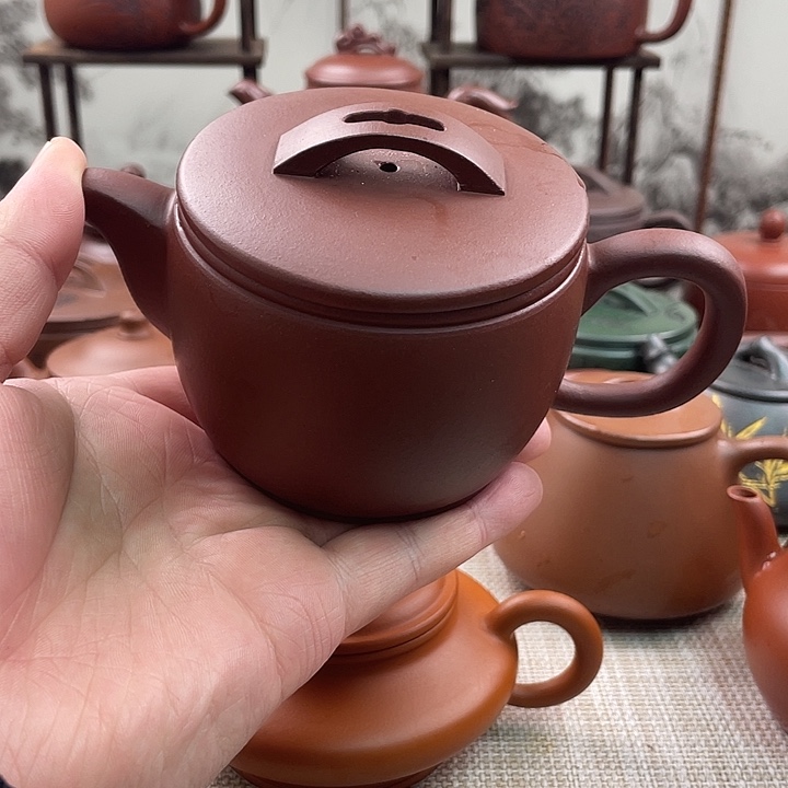 紫砂茶壶宜兴紫砂微瑕