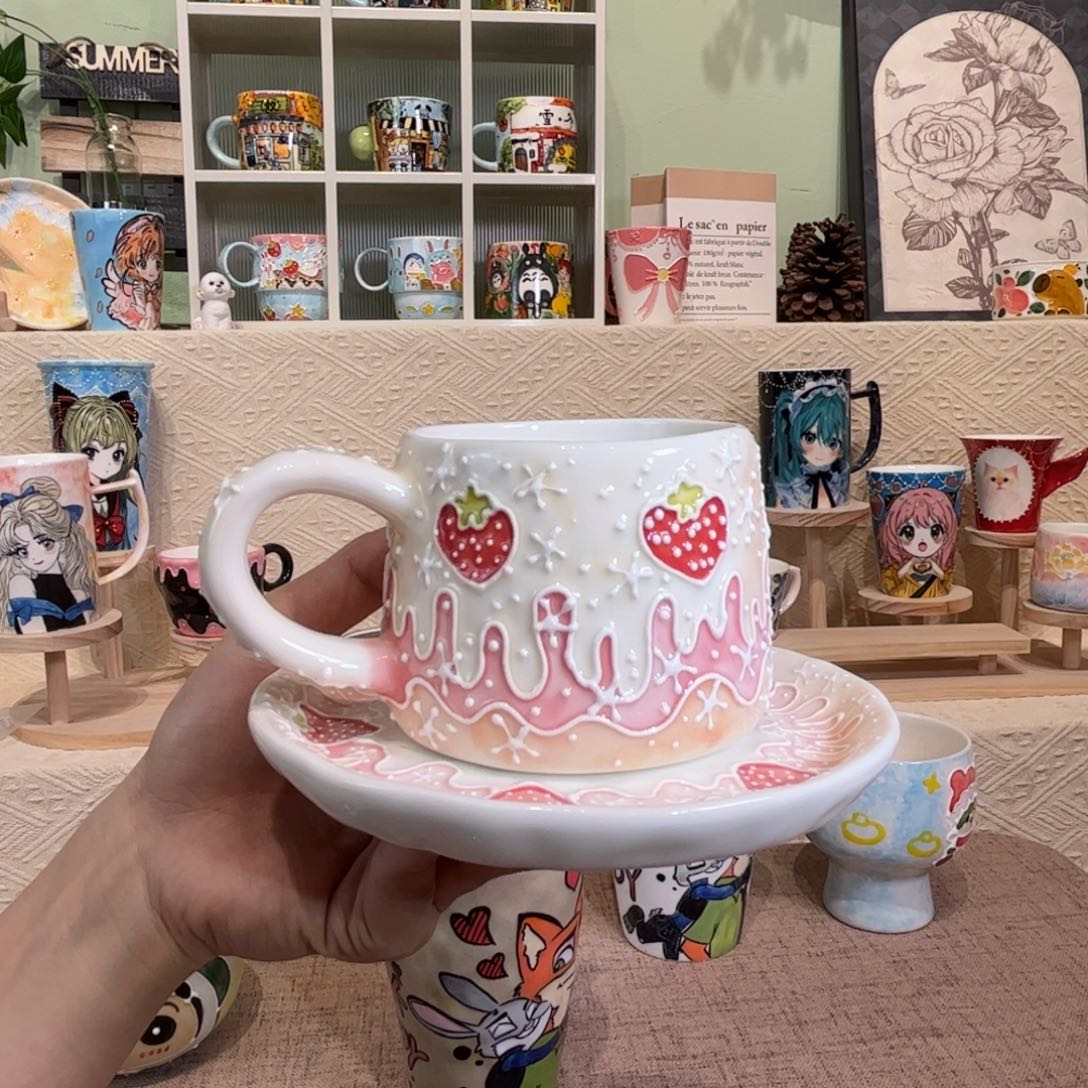 杯子景德镇陶瓷马克杯