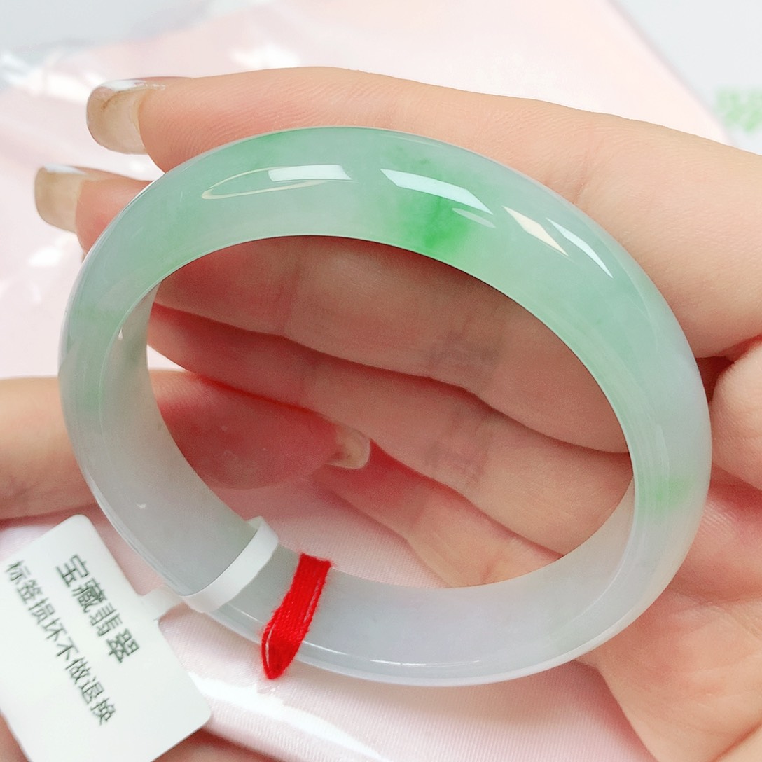 未镶嵌手镯翡翠抖音166