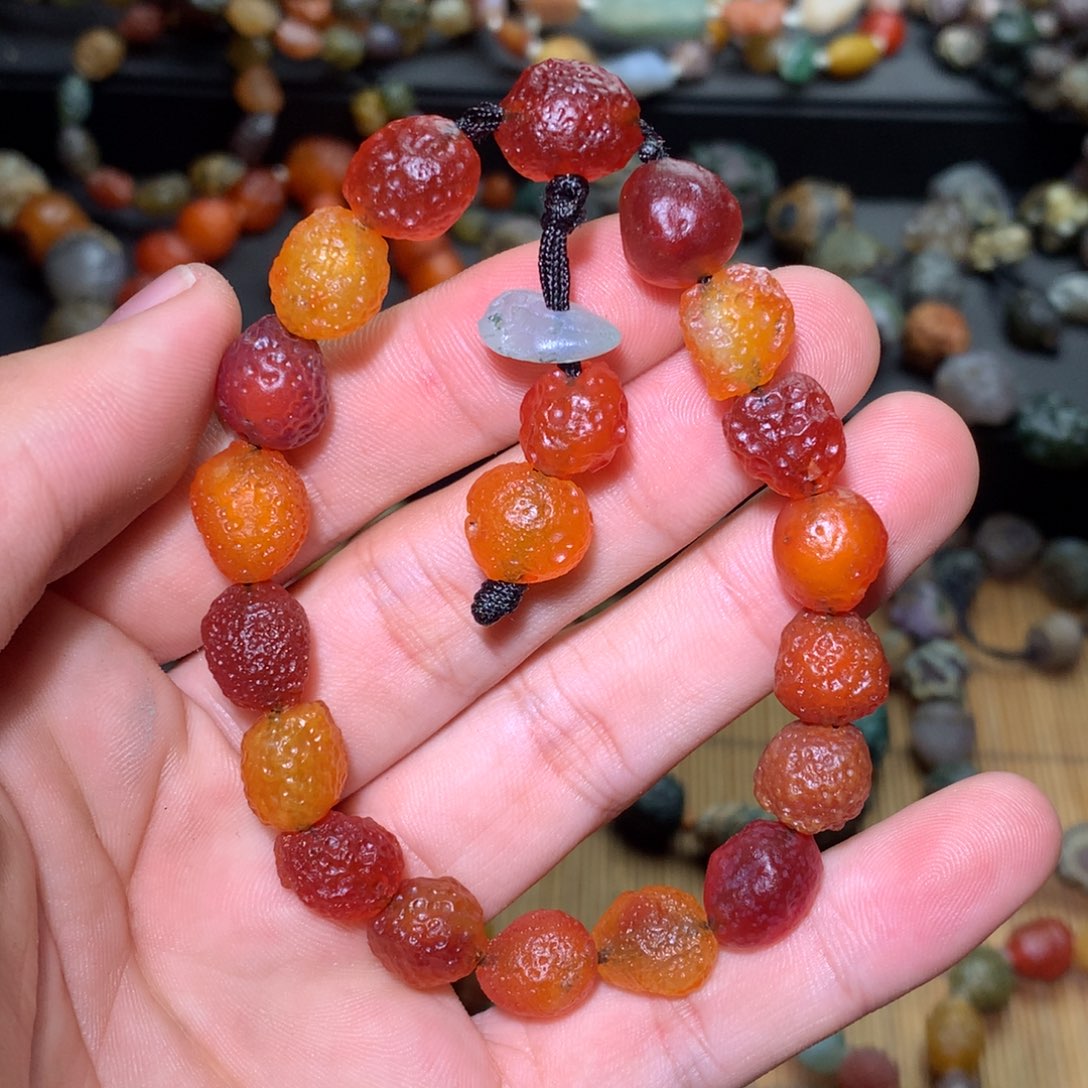 玛瑙/玉髓未镶嵌手链