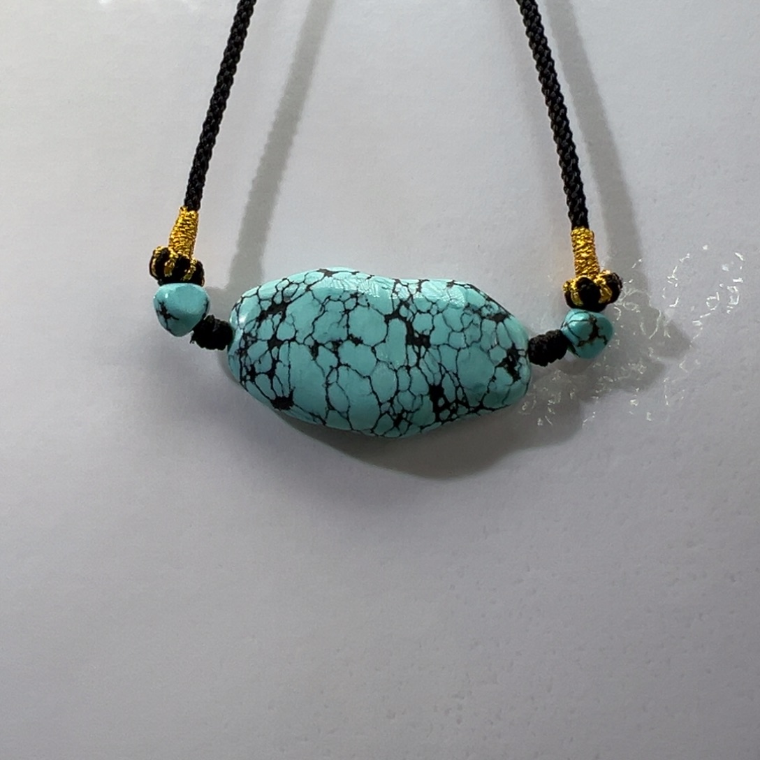 绿松石未镶嵌挂件