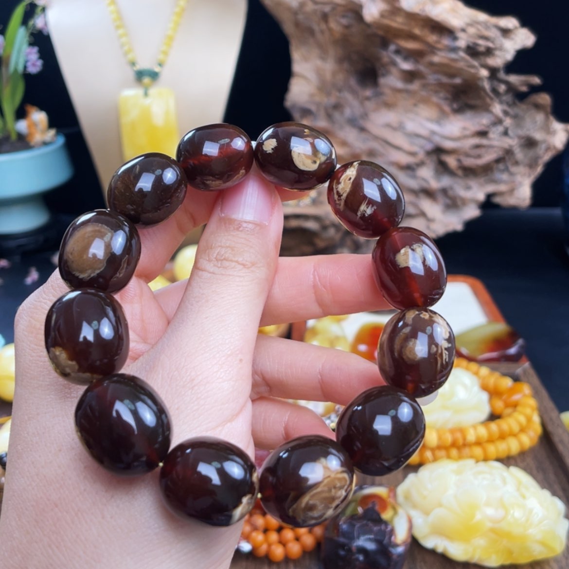 【闪购商品】琥珀珠宝奇石未镶嵌