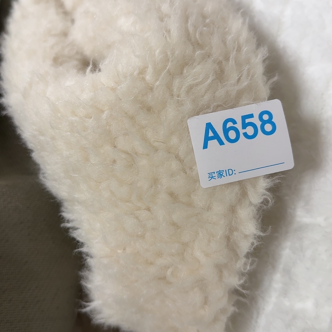 白色大颗粒羊羔毛16元2米658