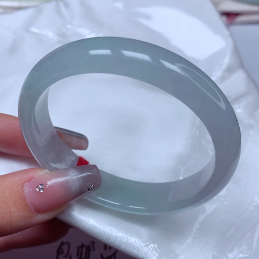 【闪购商品】翡翠手镯未镶嵌盈*悦54圈贵妃