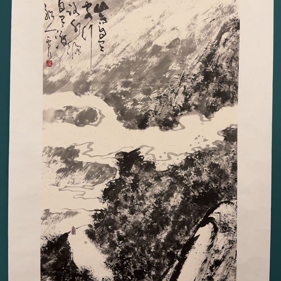 国画雷公老师作品画作