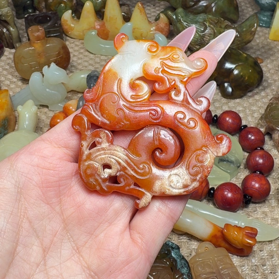白玉菩提吊坠挂件