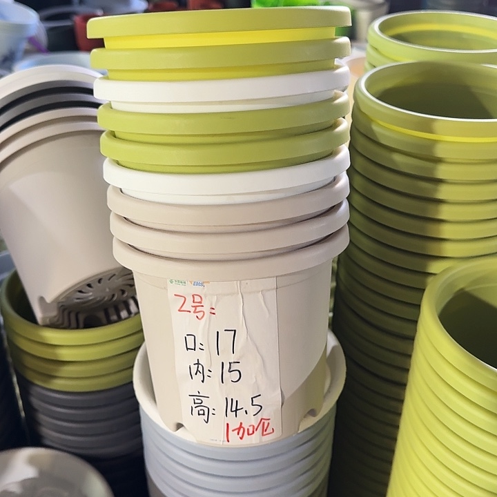 四季2#口径17灰白6个无托