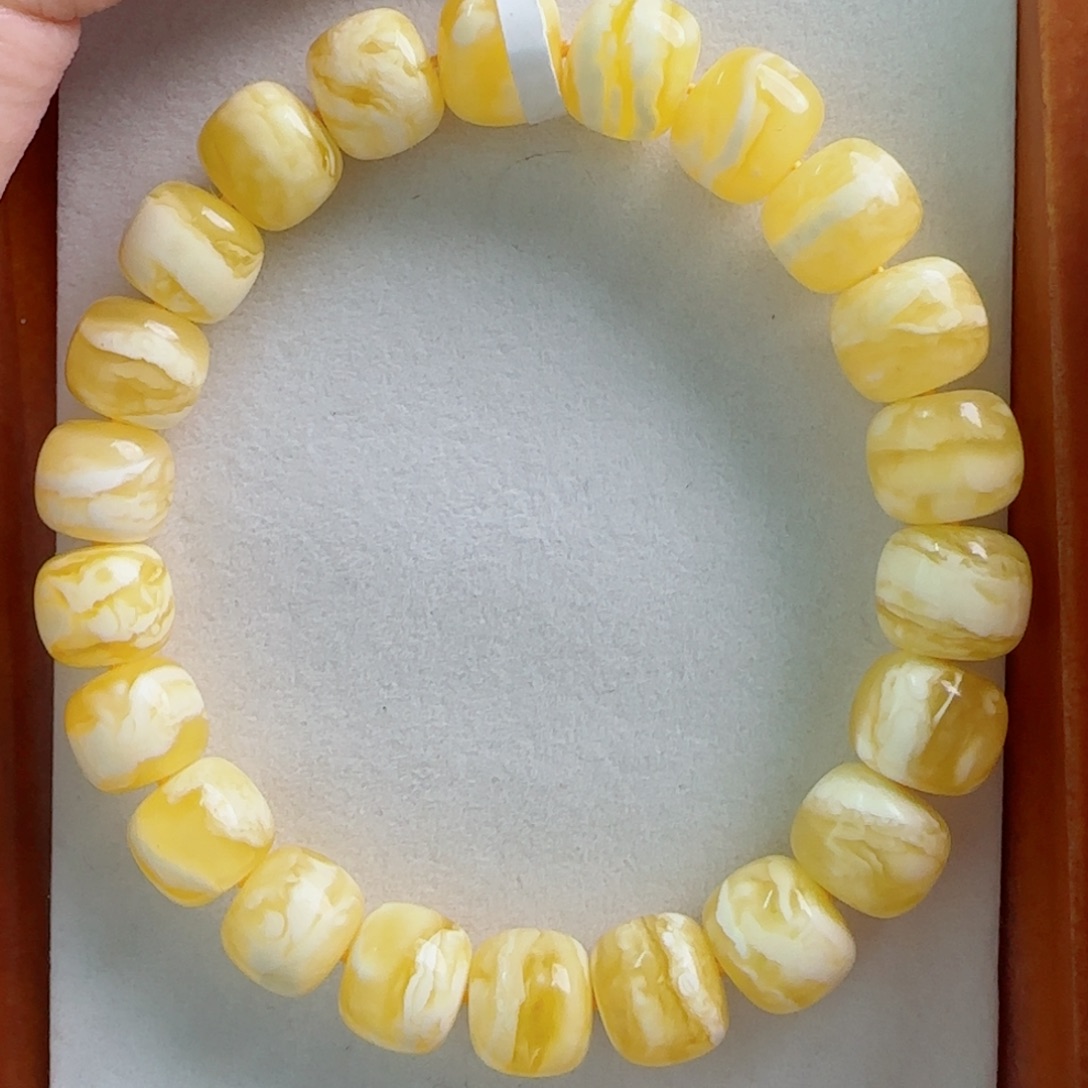 未镶嵌琥珀手链蜜蜡手串