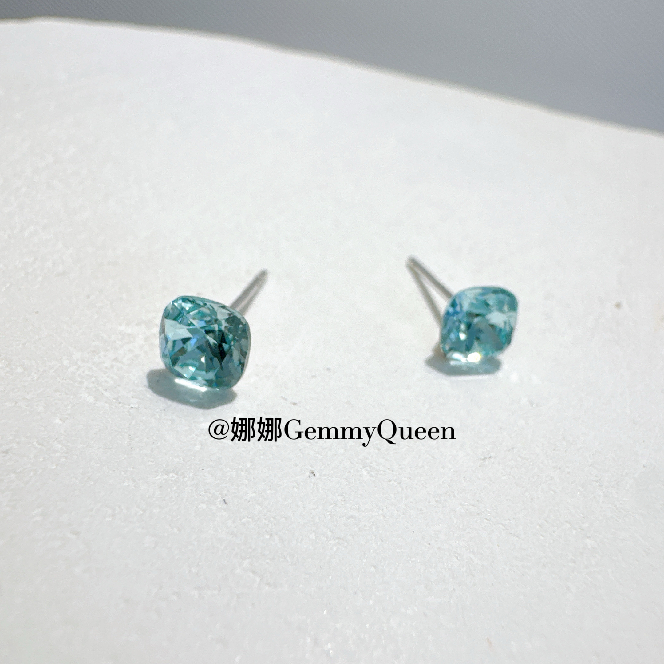 925银合成锆石耳饰 娜娜GemmyQueen耳环GQ05992