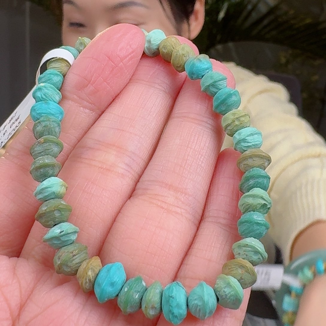 绿松石珠宝奇石未镶嵌