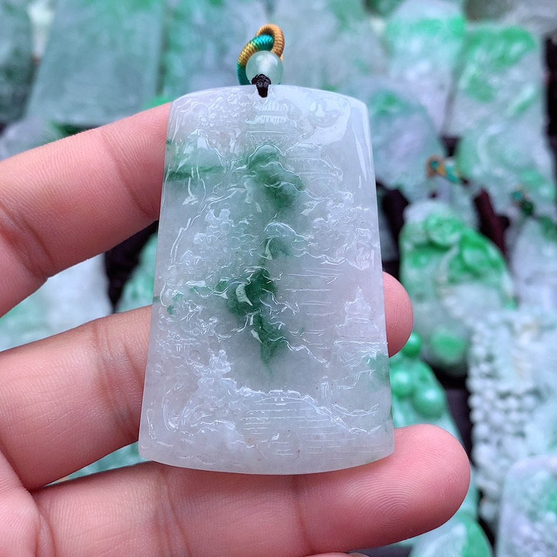 翡翠吊坠(不含链)未镶嵌