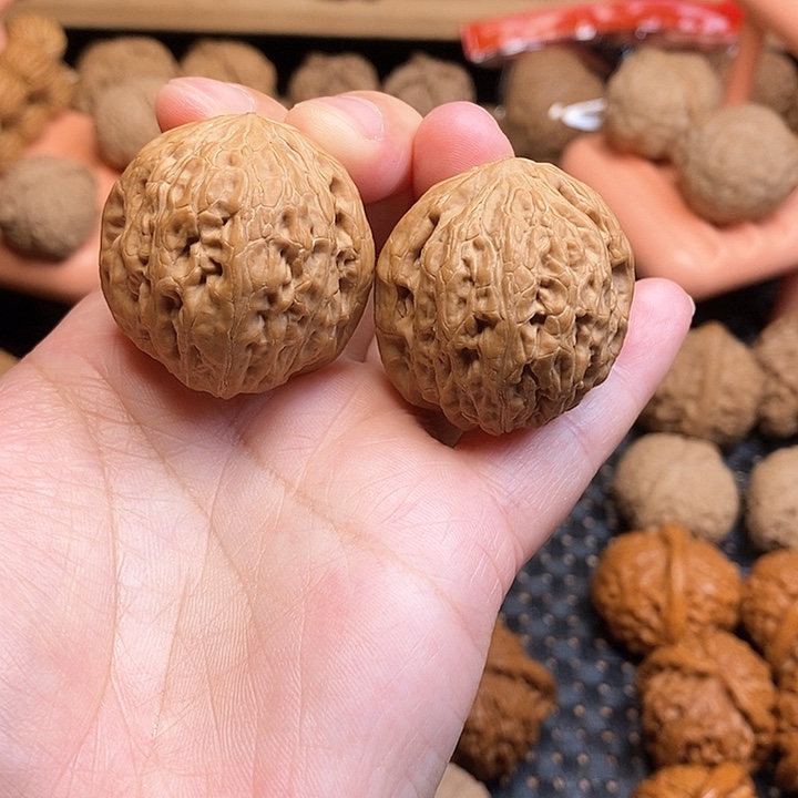 文玩核桃把件铁锤35