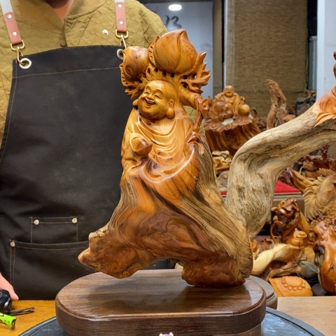 柏木（崖柏）?***人太行崖柏陈化料摆件