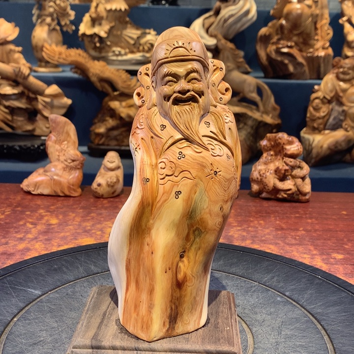 柏木（崖柏）根雕摆件