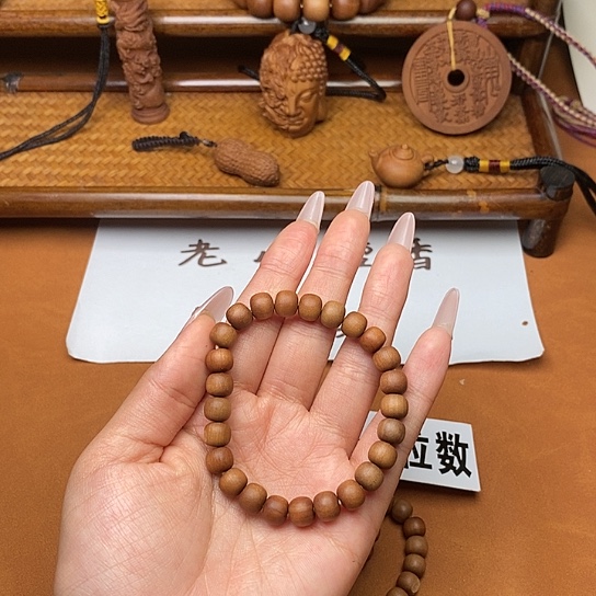 檀香木手串/手链7*8手串黑