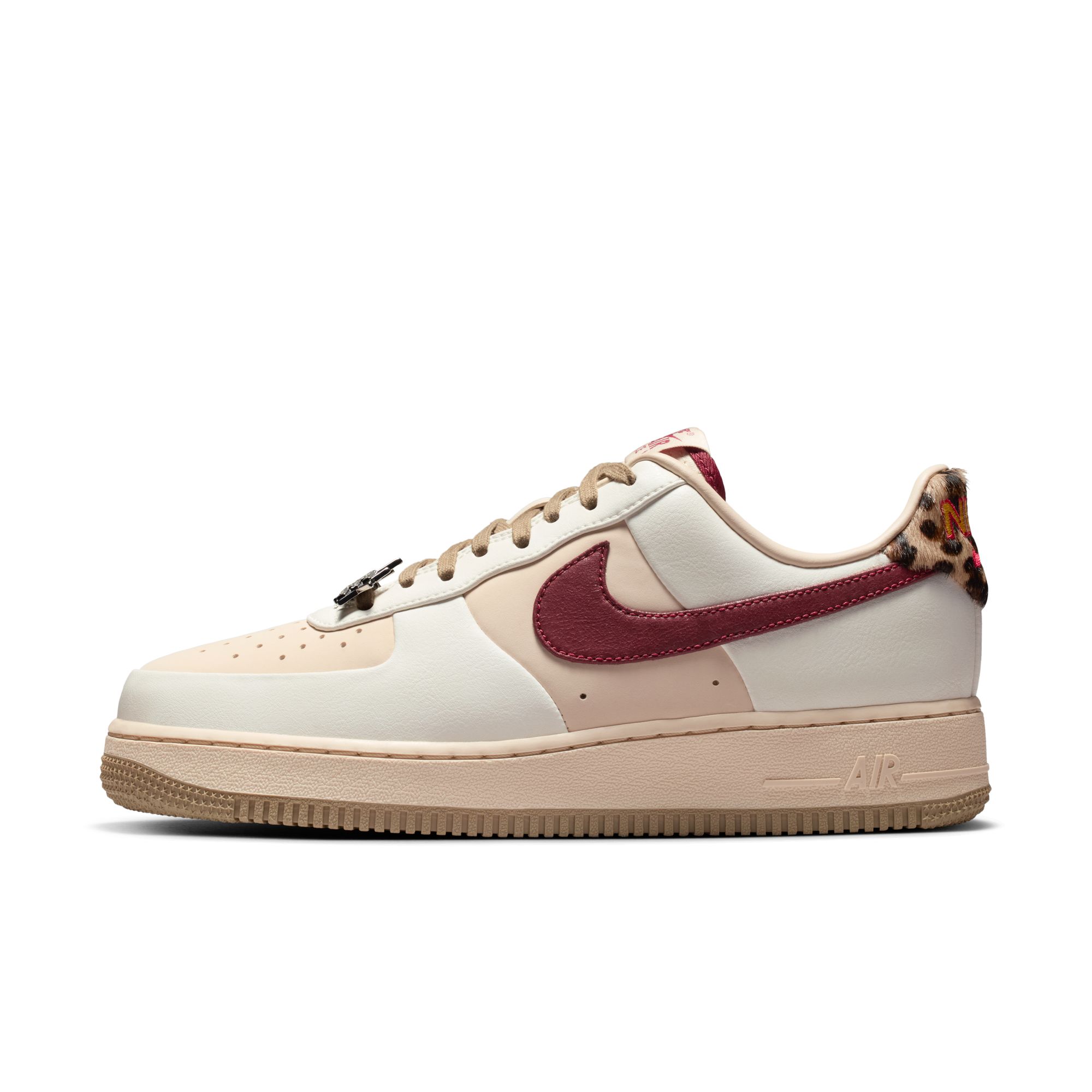 NIKE/耐克女子AF1空军一号复古女鞋运动板鞋豹纹IM7510262