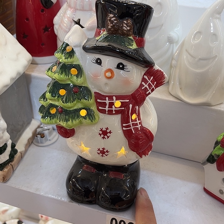 陶瓷微瑕摆件介意慎拍