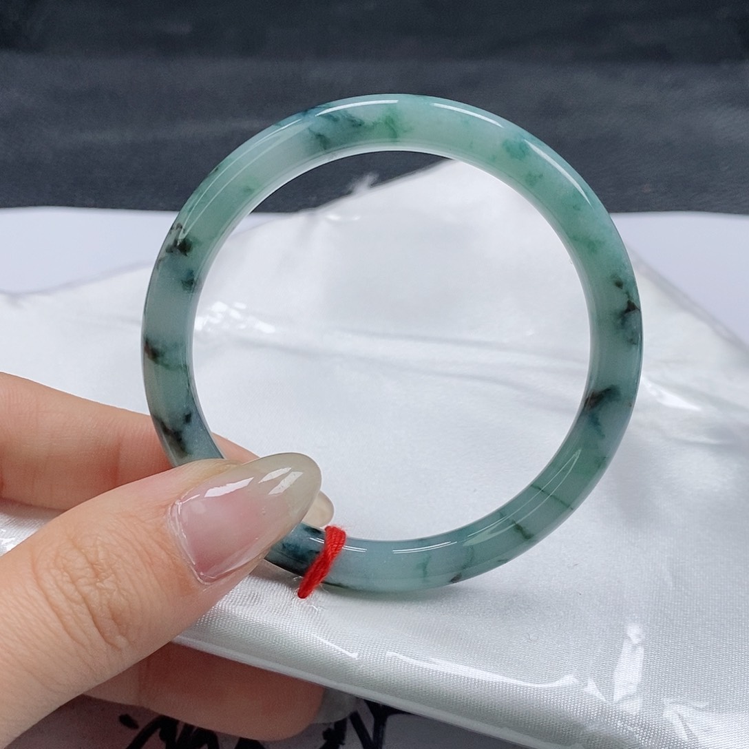【闪购商品】翡翠未镶嵌手镯（圆镯）246号