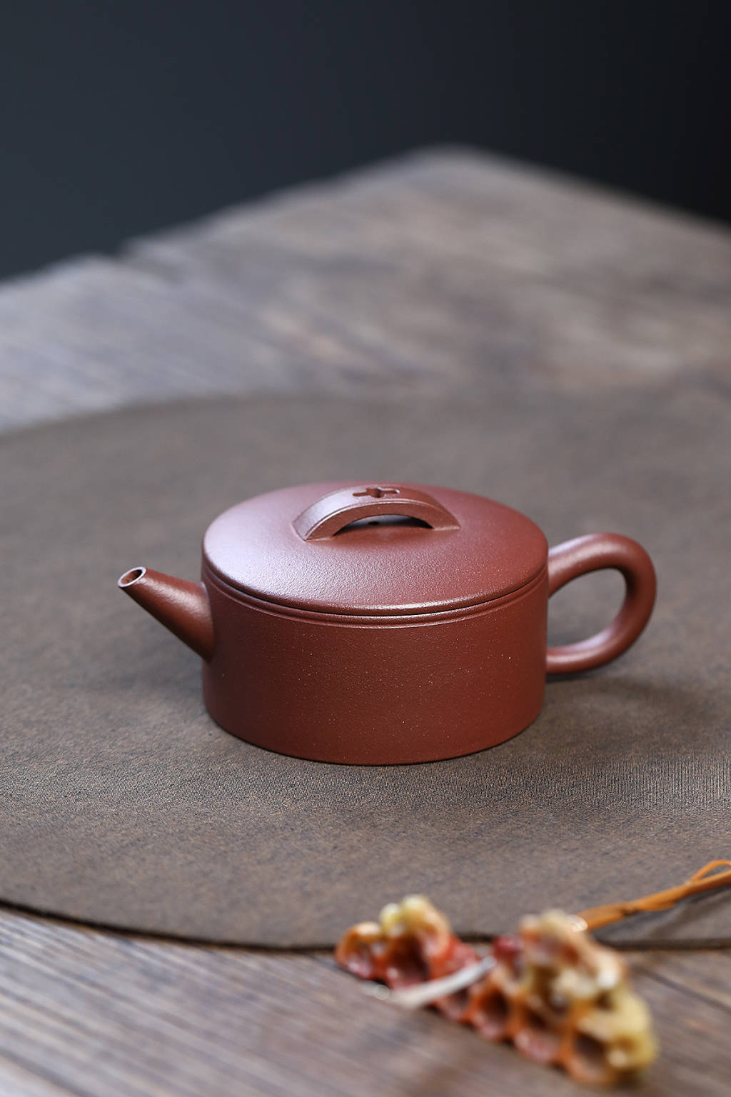 汉古紫砂《汉瓦》泡茶壶精工家用底槽清宜兴原矿紫砂手工制作茶具