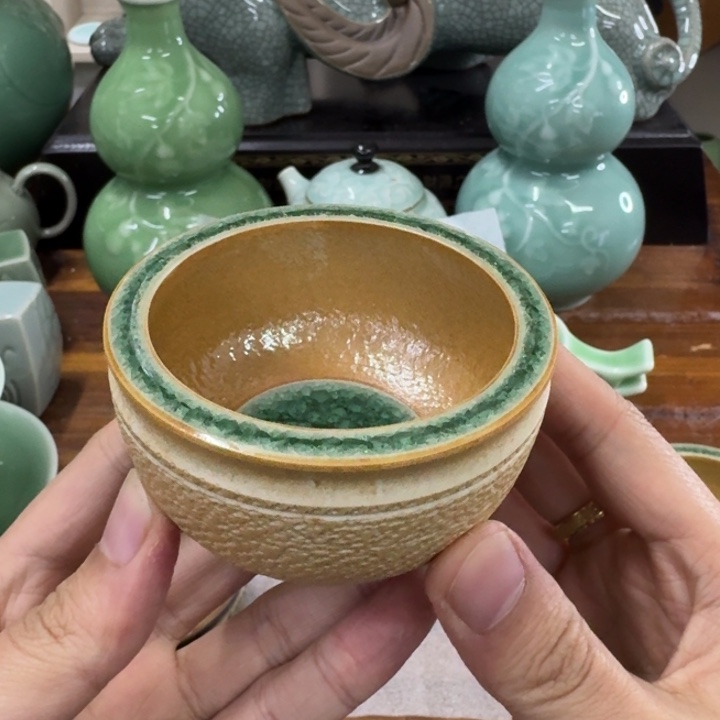 龙泉青瓷茶具微瑕42961