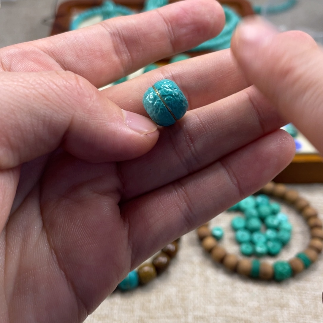 原生态湖北矿小配饰，直径12