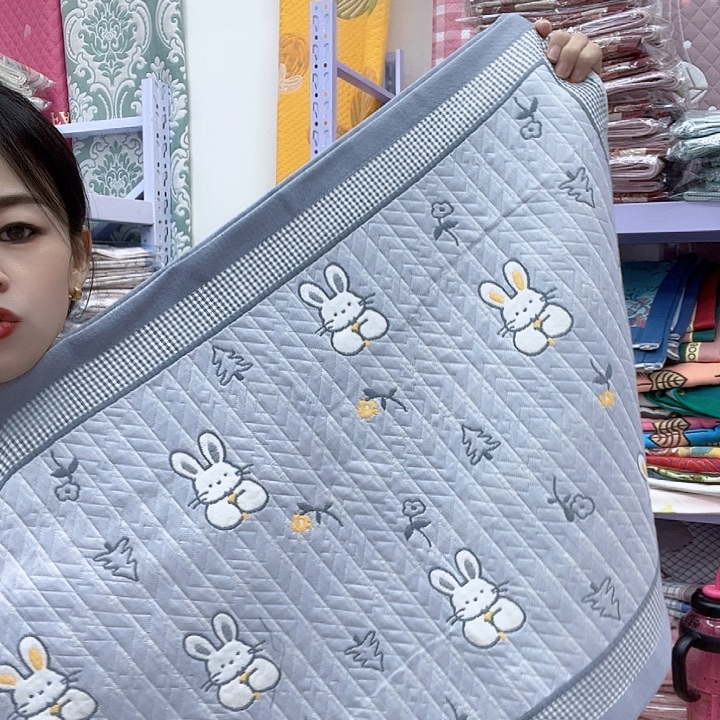 棉紫灰色小兔子棉