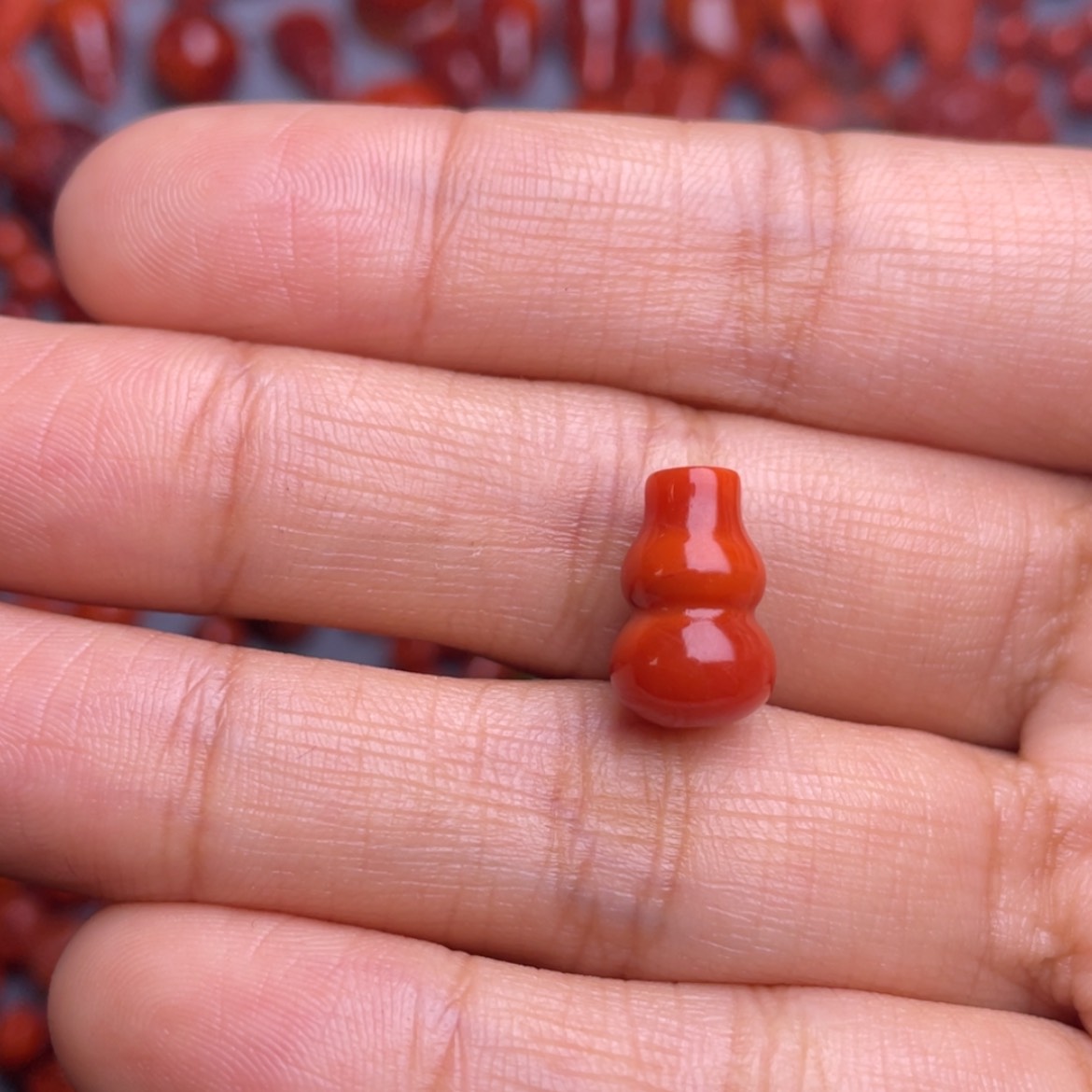 【闪购商品】南红玛瑙天然川料南红精品8.4未镶嵌栾*粟