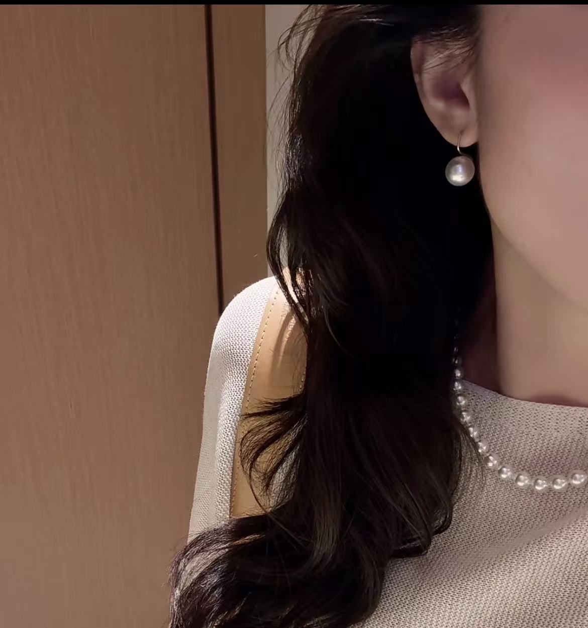 合金耳饰 925银法式强光高跟鞋耳钩优雅女百搭耳饰气质