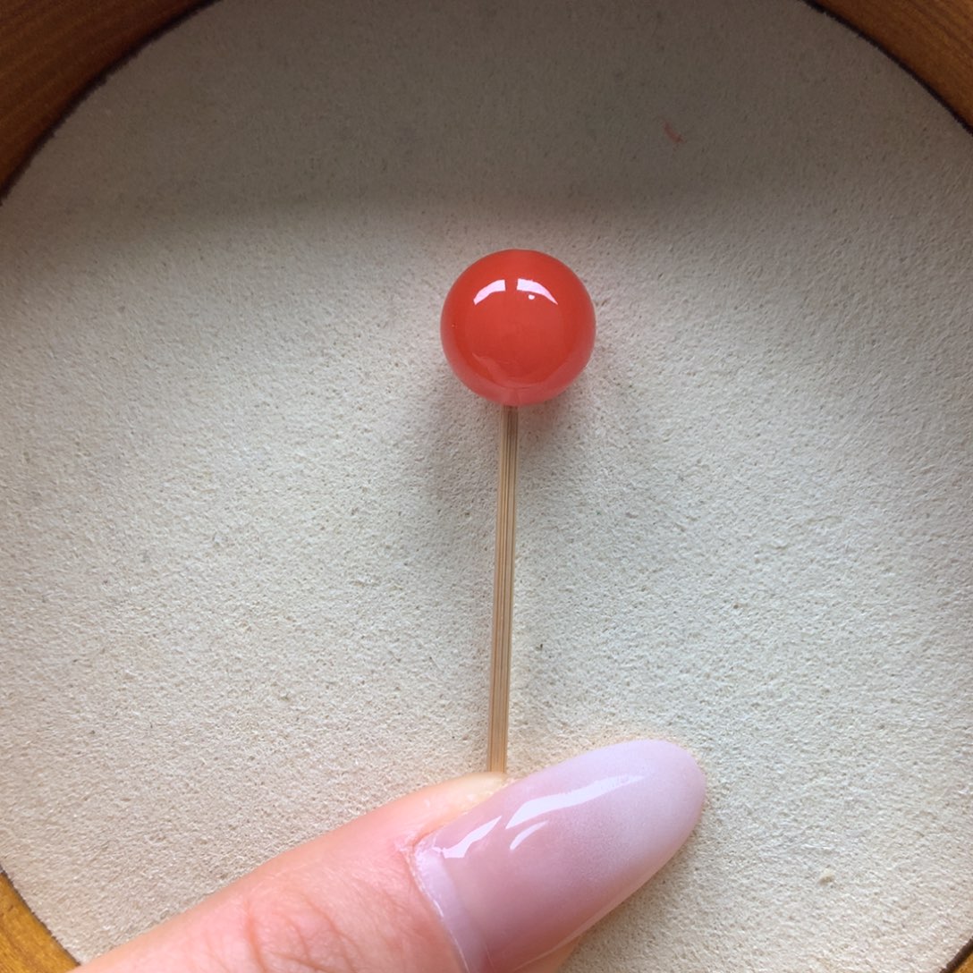 南红玛瑙未镶嵌保山天然原矿南红11mm+单珠