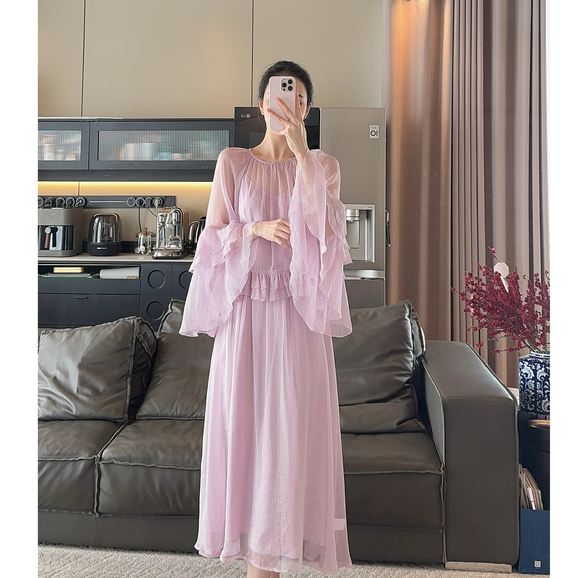 Zwinnie/詹维尼【紫霞两件套】温柔仙女甜美公主套装 GYS202544