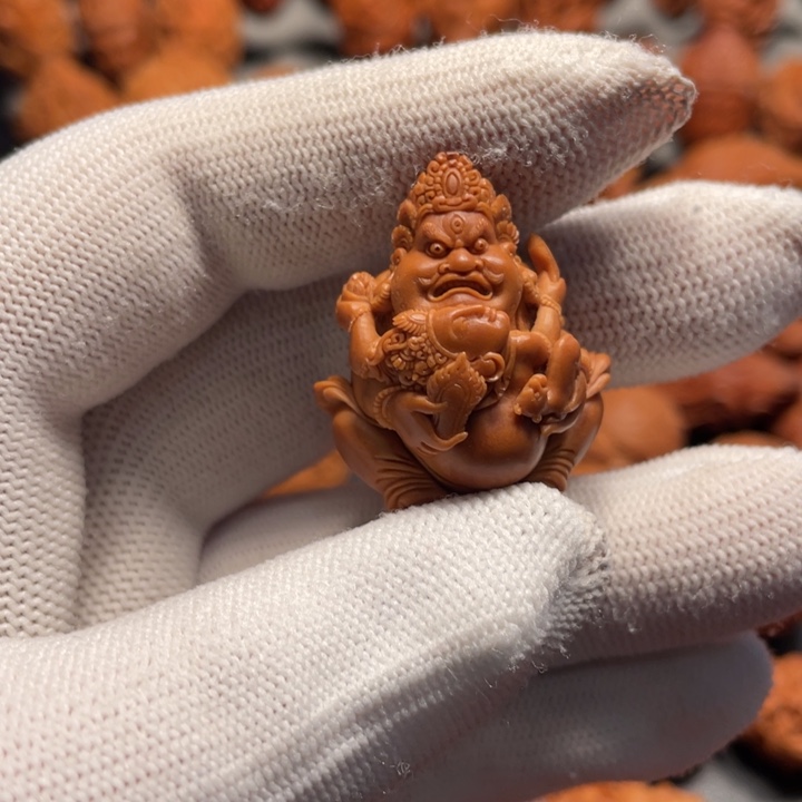 【闪购商品】橄榄核手串/手链红财神。